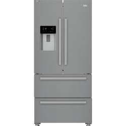 Beko GNE60542DXPN frigorifero side-by-side Libera installazione 539 L E Acciaio inox