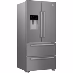 Beko GNE60542DXPN frigorifero side-by-side Libera installazione 539 L E Acciaio inox