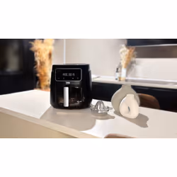 Beko FRL3374B Singolo 7,6 L Indipendente 1900 W Friggitrice ad aria calda Nero - Vista aggiuntiva 5