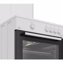 Beko Forno a Gas,coperchio in metallo, ventilazione tangenziale, Classe A, Bianco