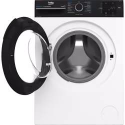 Beko b300 BM3WFSU38213 lavatrice Caricamento frontale 8 kg 1200 Giri/min Nero, Bianco