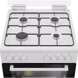 Beko FBE62011WC cucina A Elettrico Gas Bianco - Vista aggiuntiva 4
