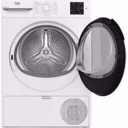 Beko BMTR38W Asciugatrice 8kg, Classe D, Linea Estetica NX, motore asincrono, Display digitale, colore Bianco, oblò Bianco - Vista aggiuntiva 3
