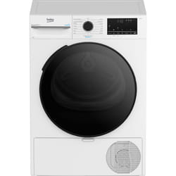 Beko BMURT481BI_IT 8kg, Classe C, motore inverter, Display digitale, funzione a vapore SteamCure™, colore Bianco, oblò Nero