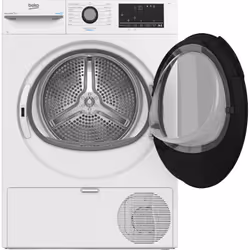 Beko BMGT491SBI_IT 9kg, Classe C, motore inverter, Display digitale, funzione a vapore SteamCure™, colore Bianco, oblò Nero - Vista aggiuntiva 3