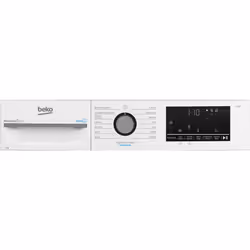 Beko BMGT491SBI_IT 9kg, Classe C, motore inverter, Display digitale, funzione a vapore SteamCure™, colore Bianco, oblò Nero - Vista aggiuntiva 5