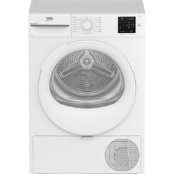 Beko BMT73EW Asciugatrice Slim 7kg, Classe D, Linea Estetica NX, motore asincrono, Display digitale, colore Bianco, oblò Bianco