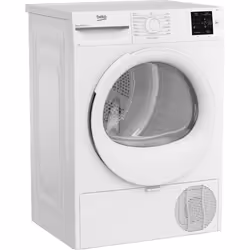 Beko BMT73EW Asciugatrice Slim 7kg, Classe D, Linea Estetica NX, motore asincrono, Display digitale, colore Bianco, oblò Bianco - Vista aggiuntiva 2