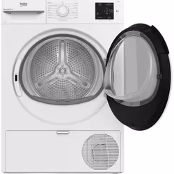 Beko BMT73EW Asciugatrice Slim 7kg, Classe D, Linea Estetica NX, motore asincrono, Display digitale, colore Bianco, oblò Bianco - Vista aggiuntiva 3
