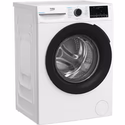 Beko b300 BMW8149DB Lavatrice 8kg, Classe A-30%, Bianco, Motore Inverter 1400giri, Display touch, Porta nera, EnergySpin™, Vapore - Vista aggiuntiva 2