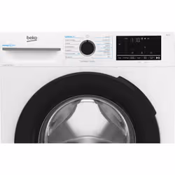 Beko b300 BMW8149DB Lavatrice 8kg, Classe A-30%, Bianco, Motore Inverter 1400giri, Display touch, Porta nera, EnergySpin™, Vapore - Vista aggiuntiva 4