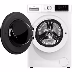 Beko b100 BMX8126DW 8kg classe A bianco, inverter 1200 giri, display XL, oblò bianco, vapore - Vista aggiuntiva 2