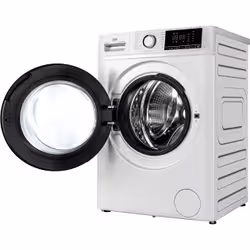 Beko b100 BMX8126DW 8kg classe A bianco, inverter 1200 giri, display XL, oblò bianco, vapore - Vista aggiuntiva 4