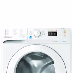 Indesit BWSA 7126X WV IT, 7kg, classe A, Bianco, Inverter, 1200 giri, Display LED, vapore, porta bianca - Vista aggiuntiva 6