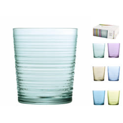 Pasabahce 5810600 bicchiere per acqua Colori assortiti 6 pz 410 ml