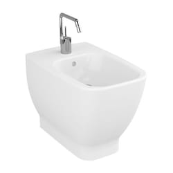 Vitra - Bidet a pavimento filo muro in ceramica - Serie Shift