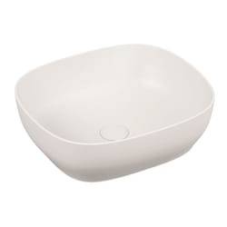 Vitra - Lavabo da appoggio quadrato Outline square di sanitari in ceramica bianca 5994B403-0016 - Bianco lucido