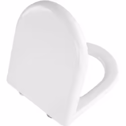 Sedile copri WC Zentrum per vaso in duroplast con cerniere in metallo bianco Vitra 127-003-001 La nuova linea Zentrum di Vitr ...