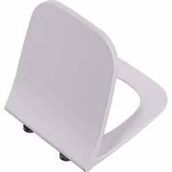 Sedile in termoindurente slim a chiusura ammortizzata modello Mia Square Il sedile coprivaso con tavoletta di Vitra sanitari ...