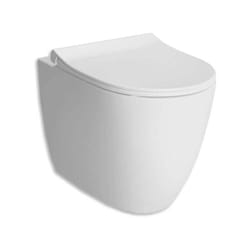 Wc Vitra Sento filo muro a terra rimless bianco opaco cod. 7985B001-0075