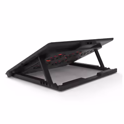 Inca INC-601GMS base di raffreddamento per laptop 17" 2500 Giri/min Nero - Vista aggiuntiva 4