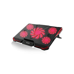 Inca INC-611GMS base di raffreddamento per laptop 17" Nero, Rosso