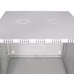 LogiLink W09A54G rack 9U Da parete Grigio - Vista aggiuntiva 5