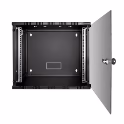 LogiLink W09A54B rack 9U Da parete Nero