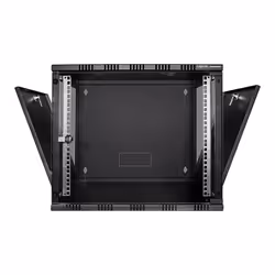 LogiLink W09A54B rack 9U Da parete Nero