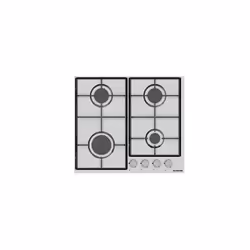 Silverline AS5238X01, Acciaio inox, Da incasso, 58 cm, Gas, Acciaio inox, 4 Fornello(i)