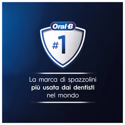 Oral-B Pro 1 Sensitive Clean Adulto Spazzolino rotante-oscillante Blu - Vista aggiuntiva 7