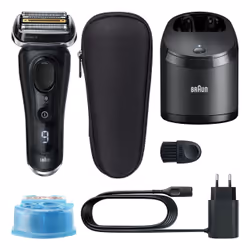 Braun Series 9 9352cc Sport Rasoio Trimmer Nero, Grigio - Vista aggiuntiva 7