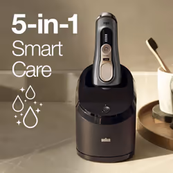 Braun Series 9 Pro 9485cc Rasoio Trimmer Nero, Argento - Vista aggiuntiva 4