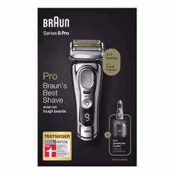 Braun Series 9 9486cc Rasoio Trimmer Cromo - Vista aggiuntiva 2