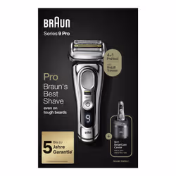 Braun Series 9 9486cc Rasoio Trimmer Cromo - Vista aggiuntiva 5