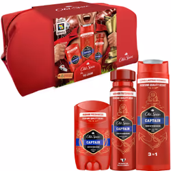 Rendi felici i tuoi cari con un set Old Spice Captain Football pieno di prodotti cosmetici da uomo per la cura del corpo. Far ...