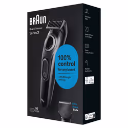 Braun BeardTrimmer 3 BT3400 regolabarba Batteria 20 1 cm Nero - Vista aggiuntiva 5