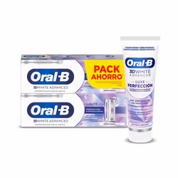 Dentifricio 3D White Luxe Perfection 2 x 75 ml