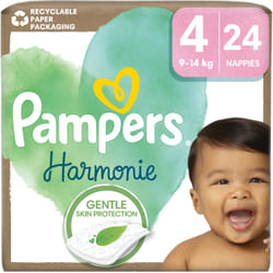 Pampers Harmonie Size 4 9-14 kg 24 pz
