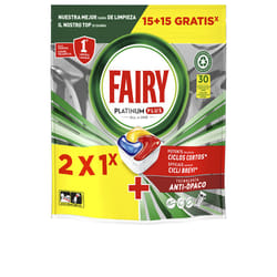 Fairy Platinum Plus Lemon lavabile in lavastoviglie 30 capsule