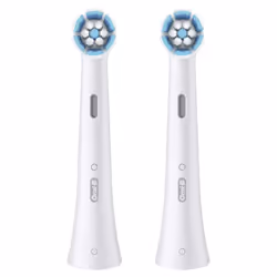 Oral-B Testine di Ricambio iO Series Gentle Care Bianche, Testine Rotonde Originali, per Gengive Sensibili, 2 Testine, 2 pz, ...