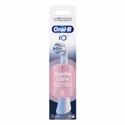 Oral-B Testine di Ricambio iO Series Gentle Care Bianche, Testine Rotonde Originali, per Gengive Sensibili, 2 Testine - Vista aggiuntiva 4