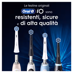 Oral-B Testine di Ricambio iO Gentle Care, testine rotonde originali, setole angolate per una rimozione più profonda della placca, testina più morbida, adatte a gengive sensibili, 3 - Vista aggiuntiva 8