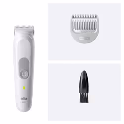 Braun Series 3 80789711 rasoio elettrico / regolabarba / tagliabasette Grigio chiaro - Vista aggiuntiva 2