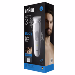 Braun Series 3 80789711 rasoio elettrico / regolabarba / tagliabasette Grigio chiaro - Vista aggiuntiva 4