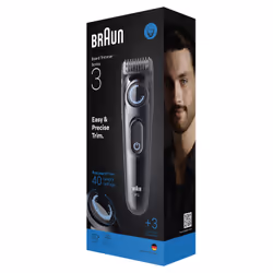 Braun BeardTrimmer 3 80789791 regolabarba CA/Batteria 20 2 cm Nero - Vista aggiuntiva 4
