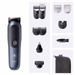 Braun 80789907 tagliacapelli Blu scuro 21 Ioni di Litio - Vista aggiuntiva 2