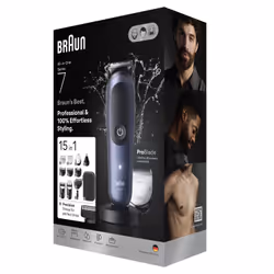 Braun 80789909 tagliacapelli Blu scuro 21 Ioni di Litio - Vista aggiuntiva 4