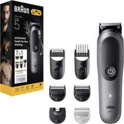 Braun 80789911 tagliacapelli Grigio scuro 21 Ioni di Litio