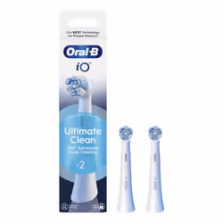Oral-B Testine di Ricambio iO Series Ultimate Clean, testine rotonde di ricambio originali, con setole CrissCross per pulizia e rimozione della placca avanzate e in profondità, 2 - Vista aggiuntiva 8